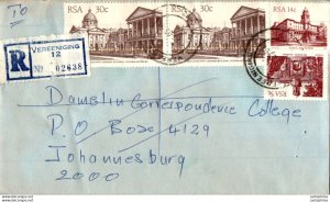 RSA South Africa Cover Vereeninging  to Johannesburg