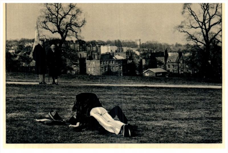 Couple making Love in Park, Watched, by Peter Baistow