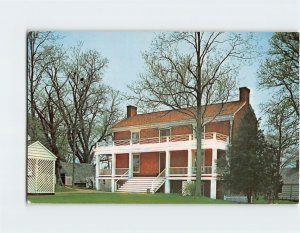 Postcard McLean House, Appomattox Court House National Historical Park, VA