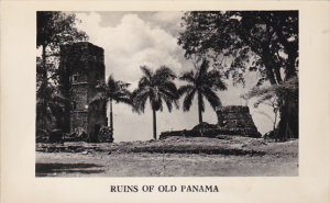Panama Ruins Of Old Panama Real Photo