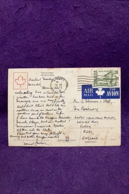 Canada Montreal Terres des Hommes Man and his world posted 1973