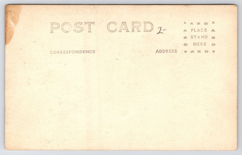 RPPC WWI German Soldier High in a Leafless Tree on Observation Post~Postcard PC