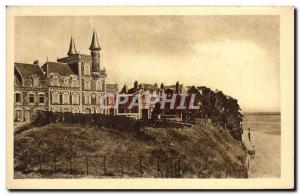 Old Postcard Le Crotoy A Corner Of The Bay View from the hill of the mill