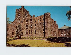 Postcard Central High School Sioux City Iowa USA