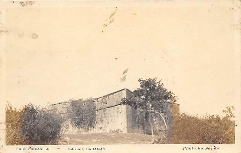 Fort Fincastle Real photo Nassau in the Bahamas Unused 