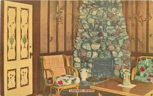 Laurel Dell Lodge Upper Lake California 1940s Postcard Thomas 1958