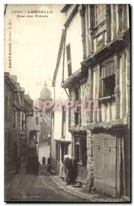 Postcard Old Lamballe Rue des Freres