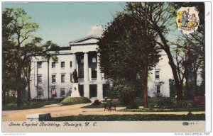 State Capitol Building & Grounds, Raleigh, North Carolina 1912