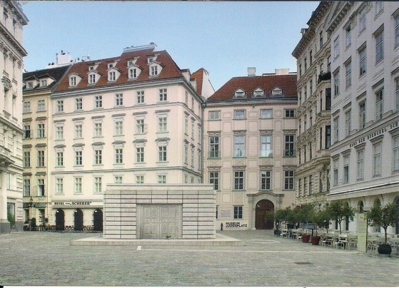 JUDAICA Vienna, Holocaust Memorial, Judenplatz, Jewish Square, CONTINENTAL