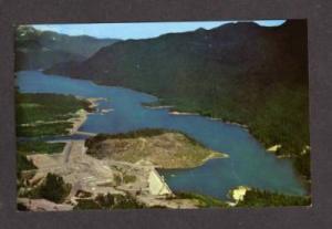 WA Puget Power Company Baker Lake Dam North Cascades WASHINGTON State Postcard