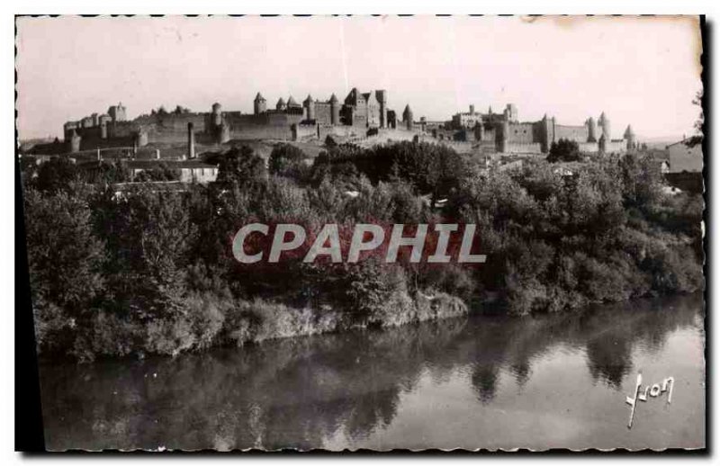 Postcard Old Carcassonne Aude Aude and general view of the City