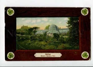 289493 UK Northern Ireland BELFAST Botanic Gardens Park Vintage photo postcard