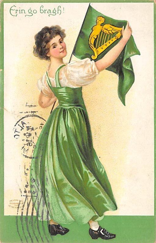 Erin Go Bragh St. Patricks Day 1910 