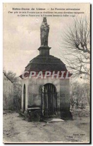 Old Postcard Notre Dame de Liesse The Miraculous Fountain