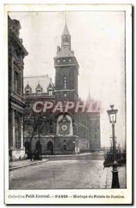 Paris Postcard Old Courthouse Clock