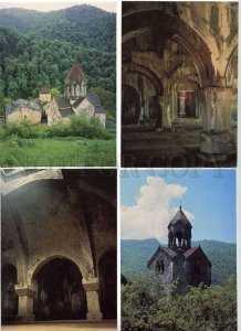 182211 Architecture of Ancient Armenia set of 12 old postcards