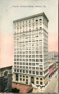 Postcard Fourth National Bank in Atlanta, Georgia~1901