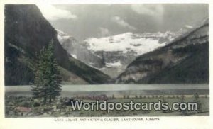 Lake Louise, Victoria Glacier Alberta Canada Unused 