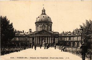 CPA Paris 6e Paris-Palais de l'Institut-Pont des Arts (312145)