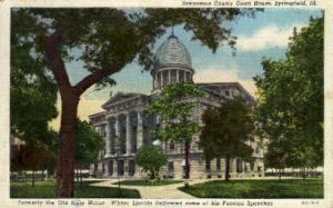 Sangamon County Court House - Springfield, Illinois IL  