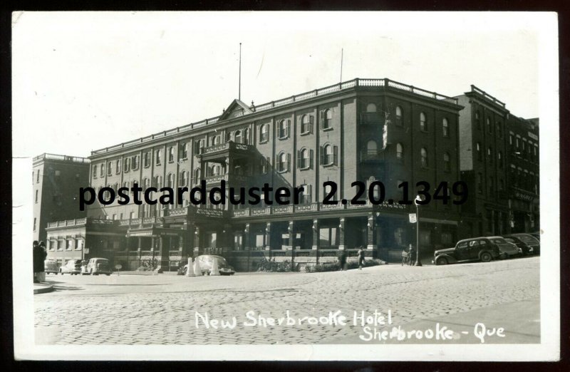 h5100 - SHERBROOKE Quebec 1951 New Hotel. Real Photo Postcard