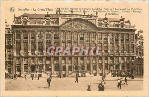 Old Postcard Brussels grand place south coast is home to the Hill Stock Excha...