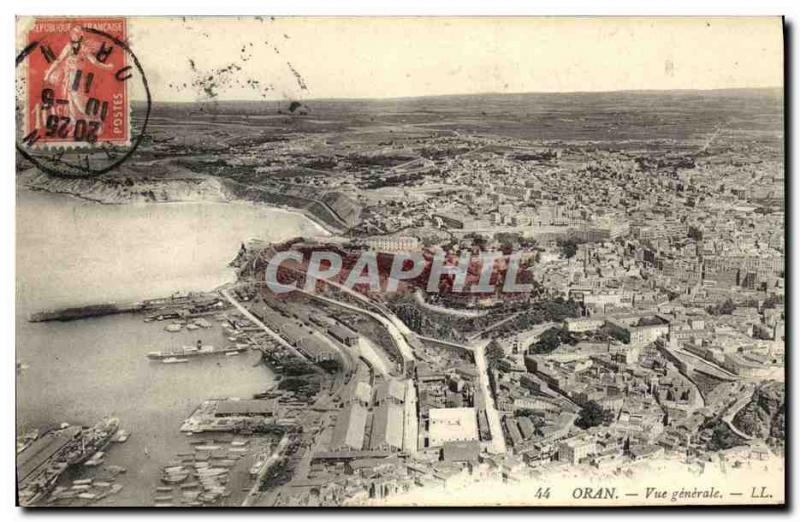 VINTAGE POSTCARD Oran general view 