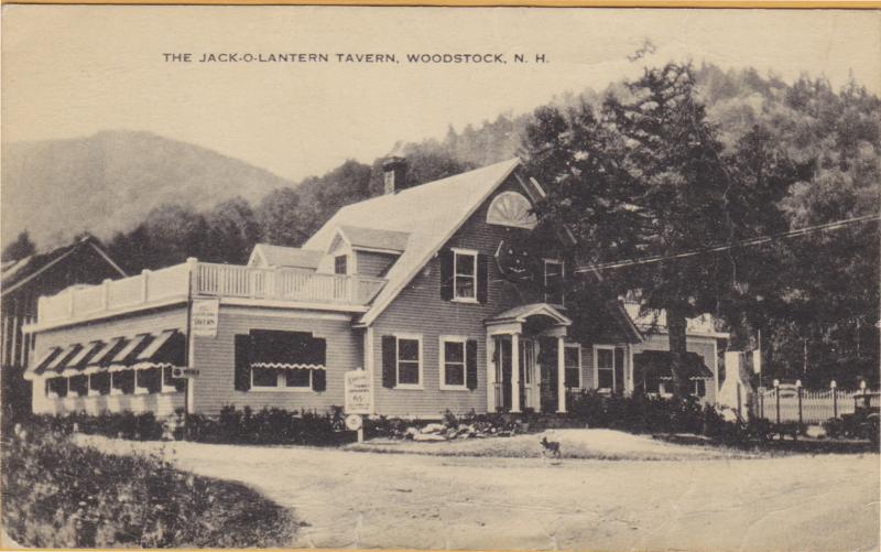 Woodstock, New Hampshire - The Jack-O-Lantern Tavern - 1939