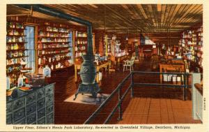 MI - Dearborn. Greenfield Village, Edison's Menlo Park Laboratory Interior