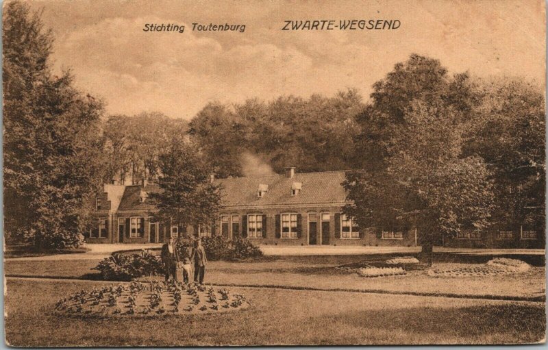Netherlands Stichting Toutenburg Zwarte Wegsend Zwartewegsend Postcard 01.42 