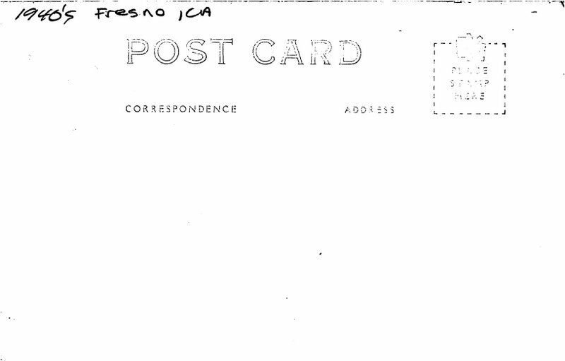 Eastman #B-1740 Fresno California 1940s Mineral Lodge RPPC Photo Postcard 12888