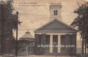 Dutch Reformed Church - Staten Island, New York NY  