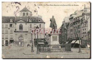 Caen - The Place Saint Saveur - Old Postcard