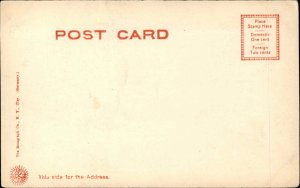 CHATHAM MA Post Office and Street ROTOGRAPH CAPE COD c1905 Postcard