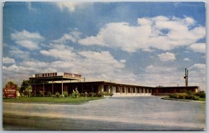San Antonio Texas 1950s Postcard El Montan Motor Court Coffee Shop