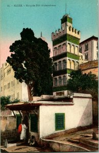 Vtg Postcard Algiers Algeria Alger Mosquee Sidi Abderrhamane UNP