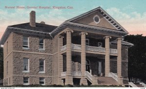 KINGSTON, Ontario, Canada, 1900-10s; Nurses' Home, General Hospital