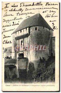 Old Postcard Caen Chateau of William the Conqueror