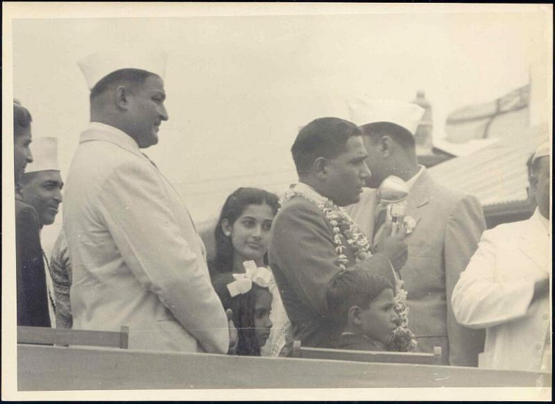 Unknown Indian Speecher at Trinidad Light Aeroplane Club, British Military (?)