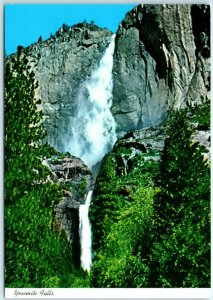 Postcard - Yosemite Falls - Yosemite National Park, California