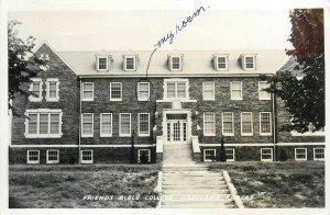1933 Haviland Kansas Friends Bible College occupation RPPC Postcard 25-12375
