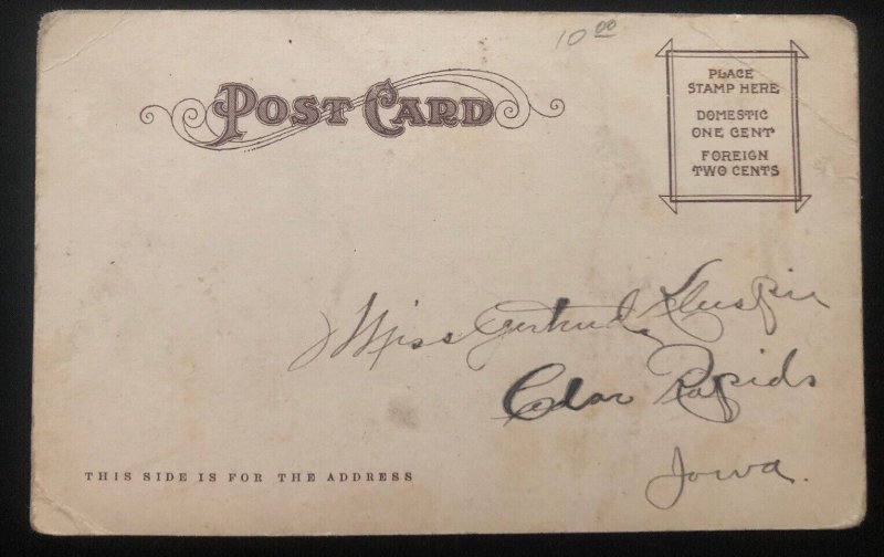 Mint USA Picture Postcard PPC Masonic Temple Spokane Washington