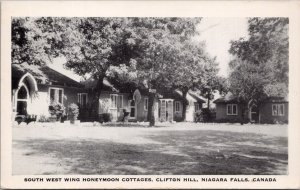 South West Wing Honeymoon Cottages Niagara Falls Canada Postcard PC532