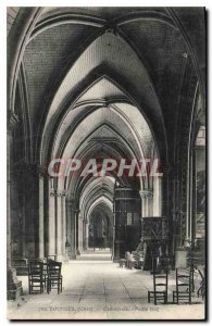 Old Postcard Bourges (Cher) Petite Cathedral Nave