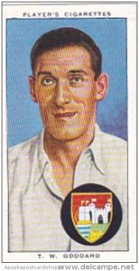 Player Cigarette Card Cricketers 1938 No 10 T W Goddard Gloucestershire &...