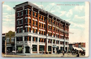 Enid Oklahoma~Bid Broadway Crescent Cafe~Open All Night~Stephenson Bldg~1908