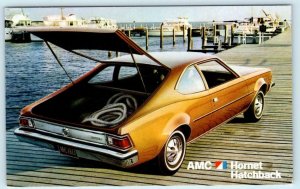 1973 AMC HORNET HATCHBACK Auto Dealer Advertising Postcard