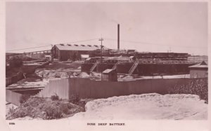 Rose Deep Battery South African Diamond Mines Mining Real Photo Postcard