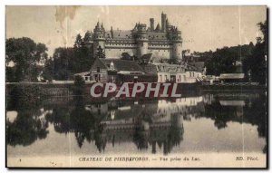 Old Postcard Chateau Pierrefonds View Jack Lake