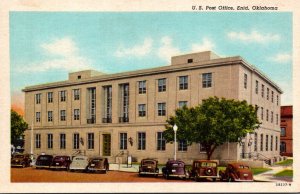 Oklahoma Enid Post Office Curteich